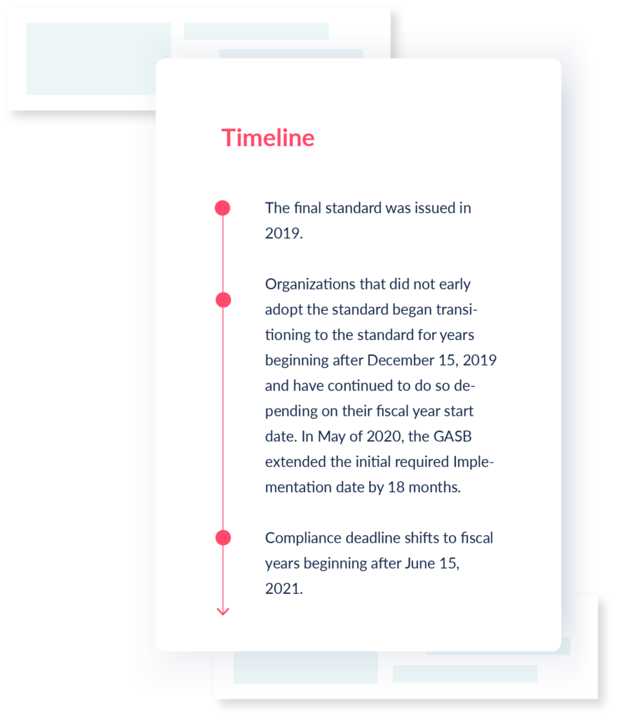 Timeline | EZLease | Lease accounting software