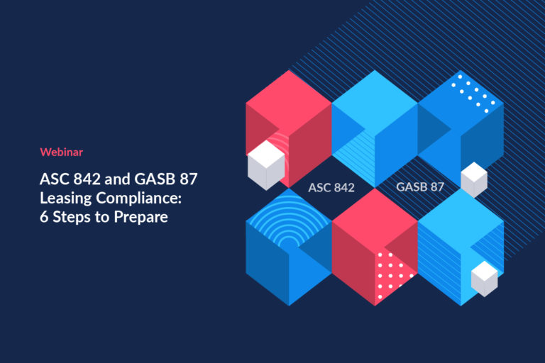 ASC 842 and GASB 87 webinar - prepare for compliance