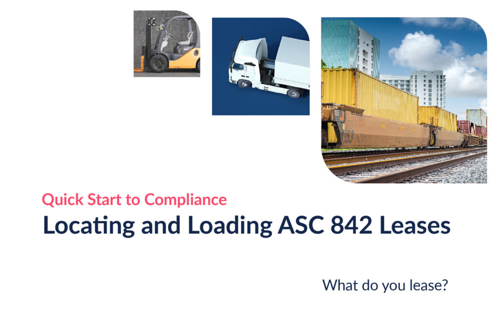 Locating and loading leases for ASC 842 | EZLease