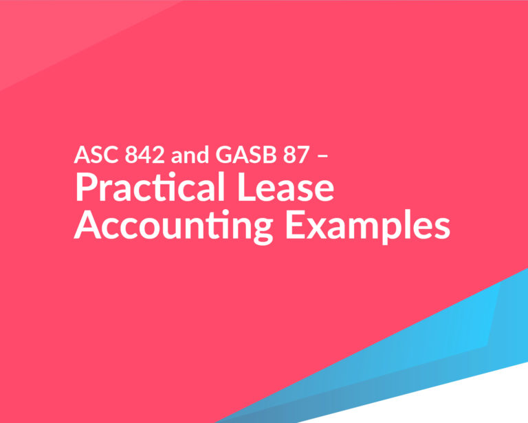 Practical Lease Accounting Examples
